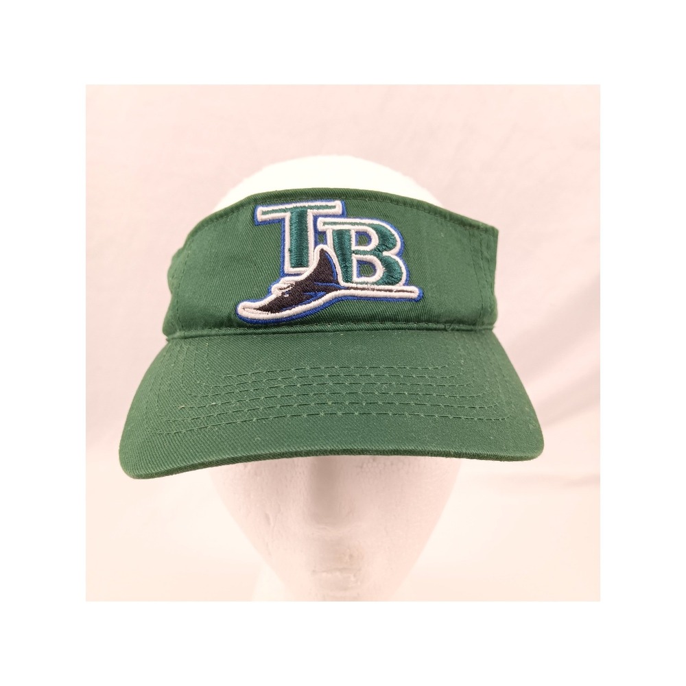 Green‎ Tampa Bay Rays MLB Baseball Visor Adjustable Strap "Devil Rays" Youth